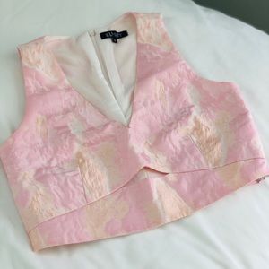 Crop Top Rose Pink